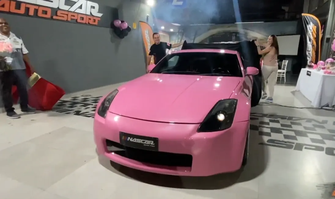 Bruna Genoin — Nissan 350Z - depois